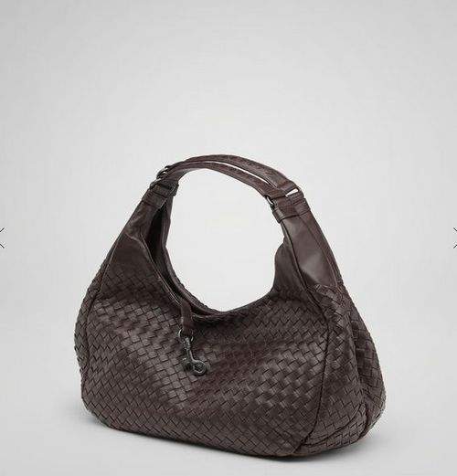Bottega Veneta Woven Nappa Leather Shoulder Bag 6262 brown - Click Image to Close